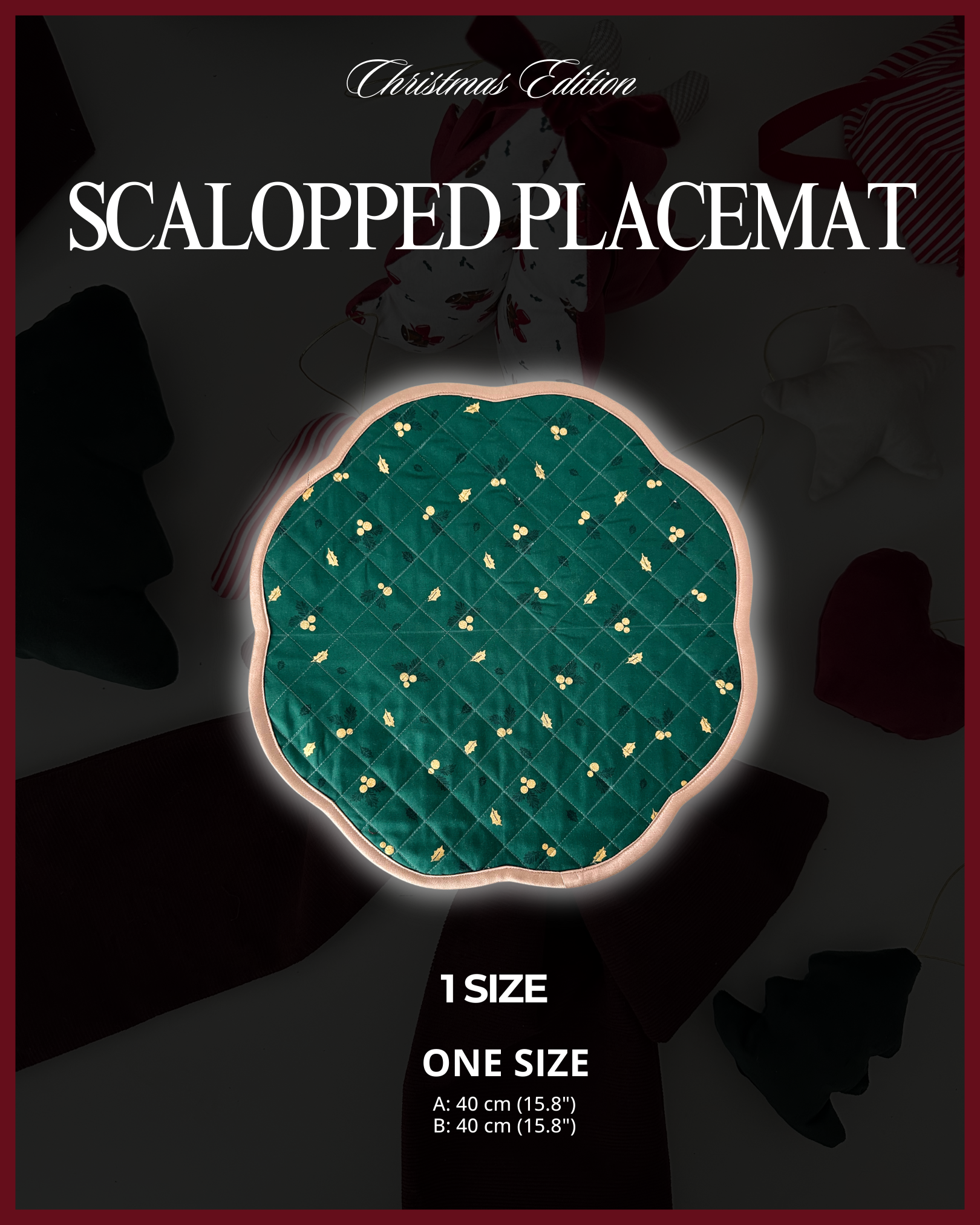 Scalloped Placemat