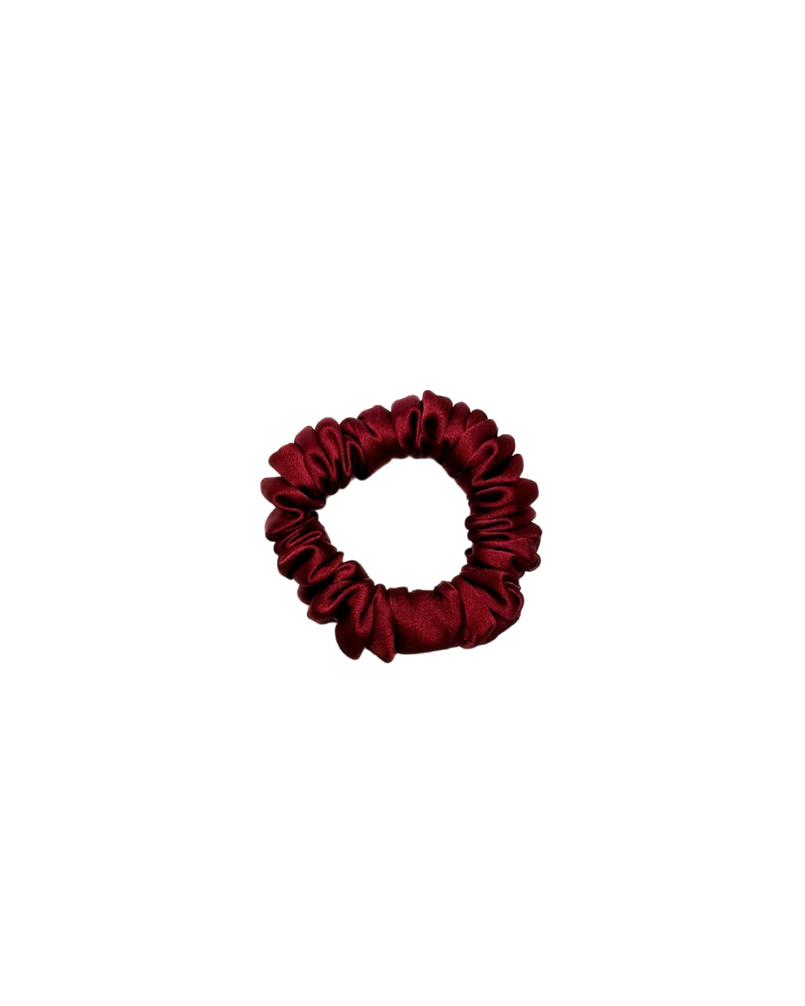 Mini Scrunchie Burgundy