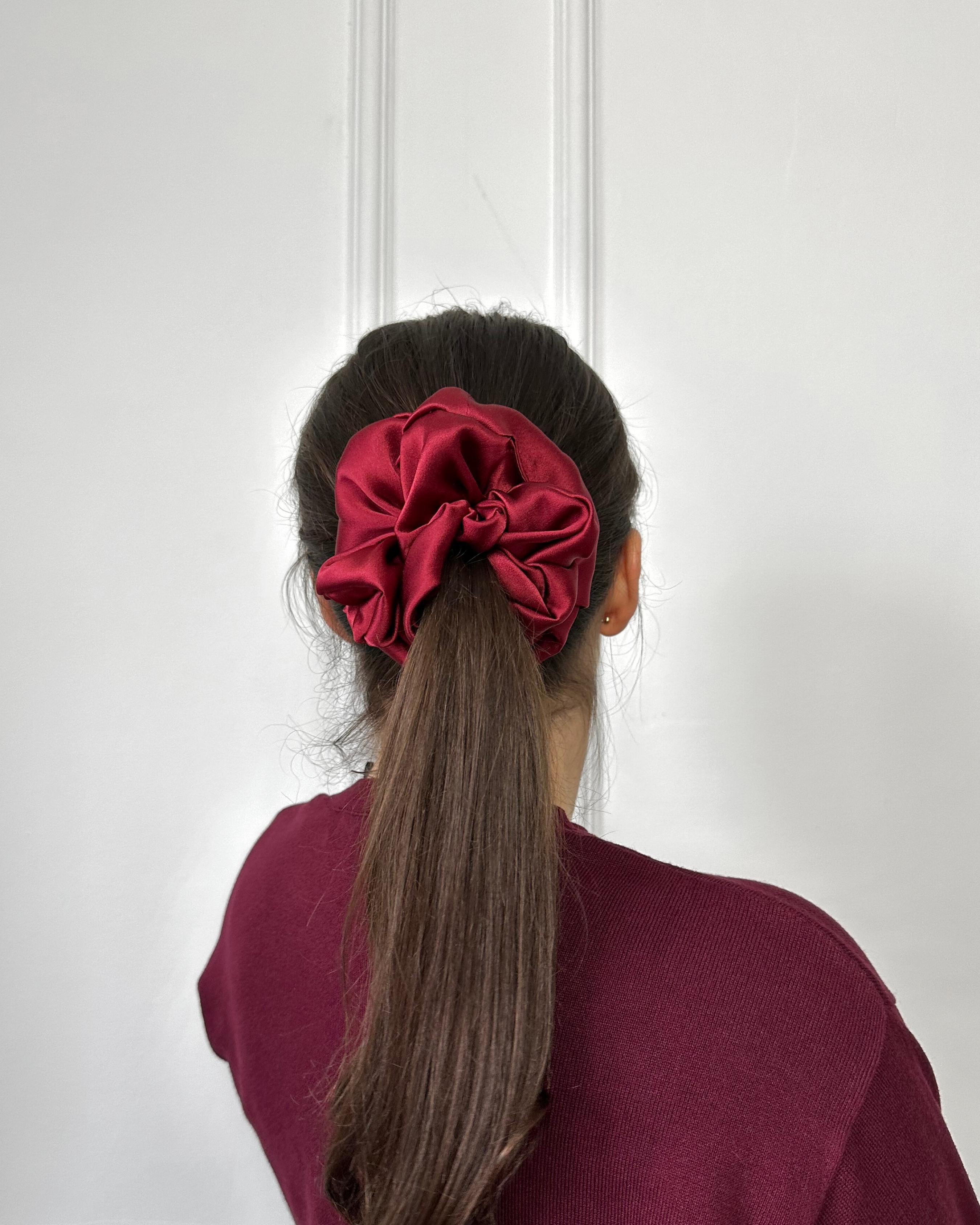 Maxi Scrunchie Burgundy