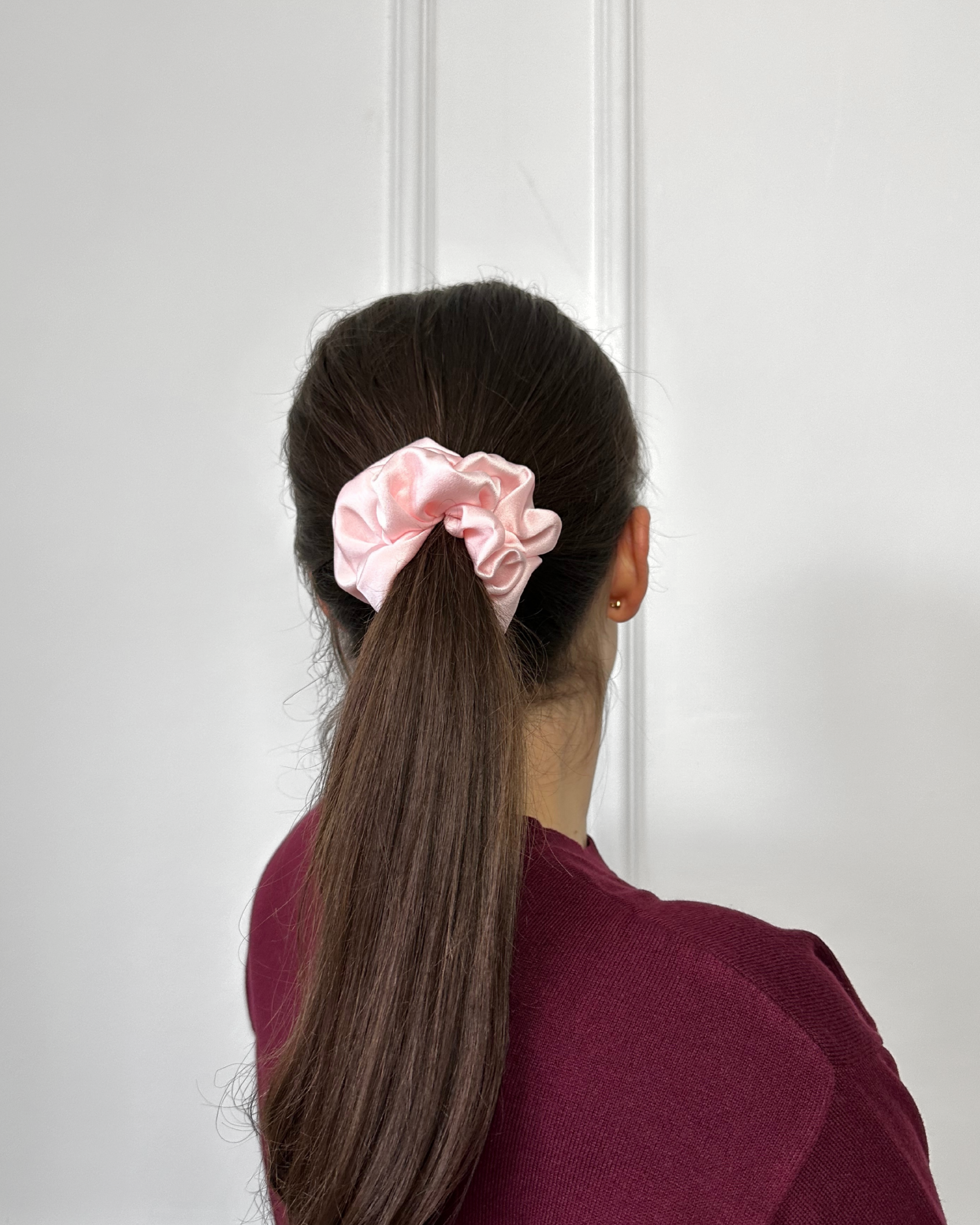 Medium Scrunchie Light Pink