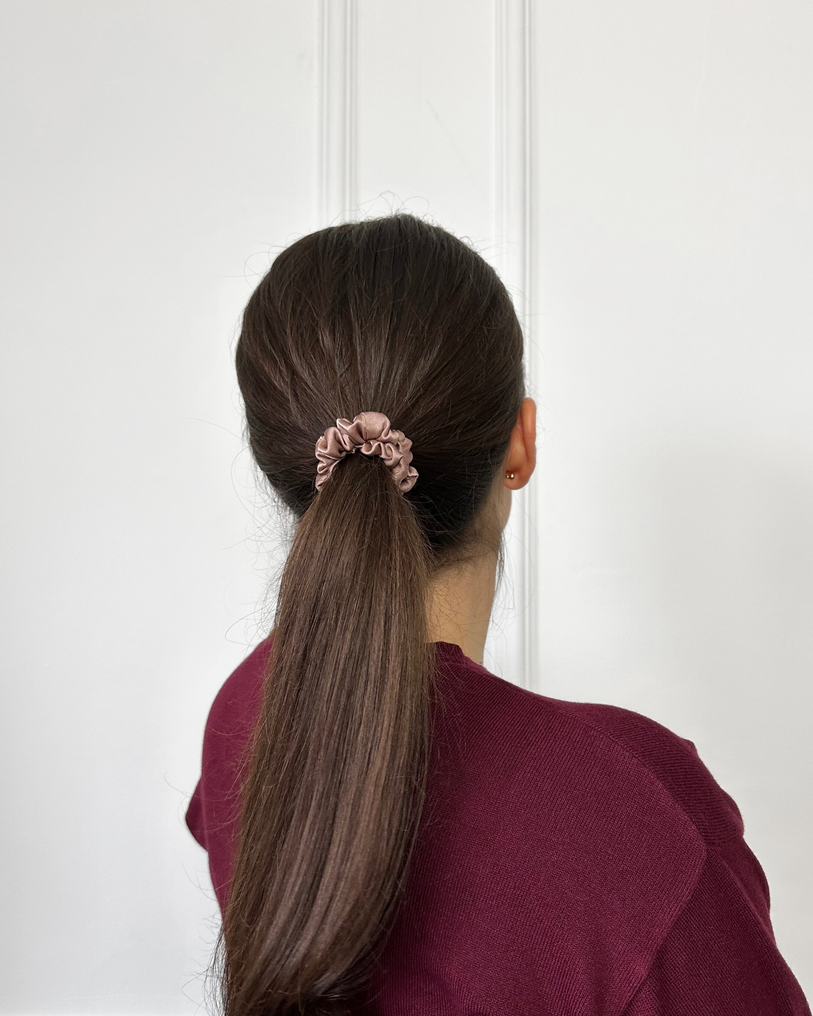 Mini Scrunchie Dusty Pink
