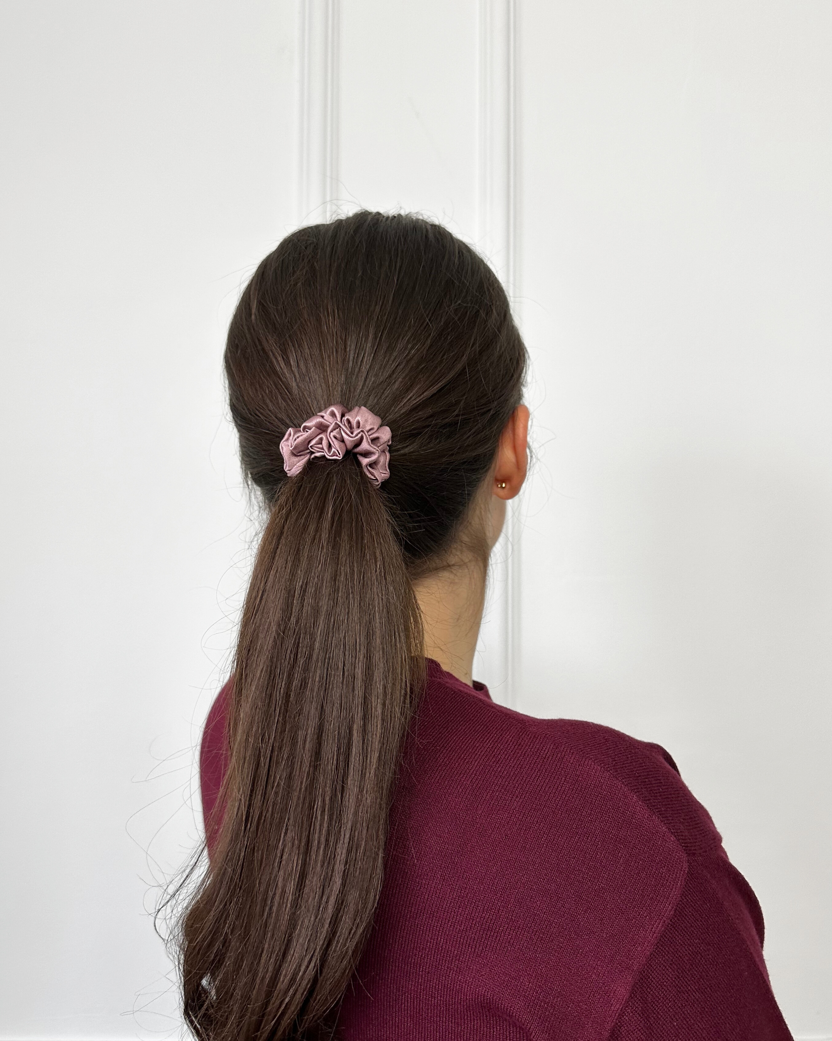 Mini Scrunchie Mauve