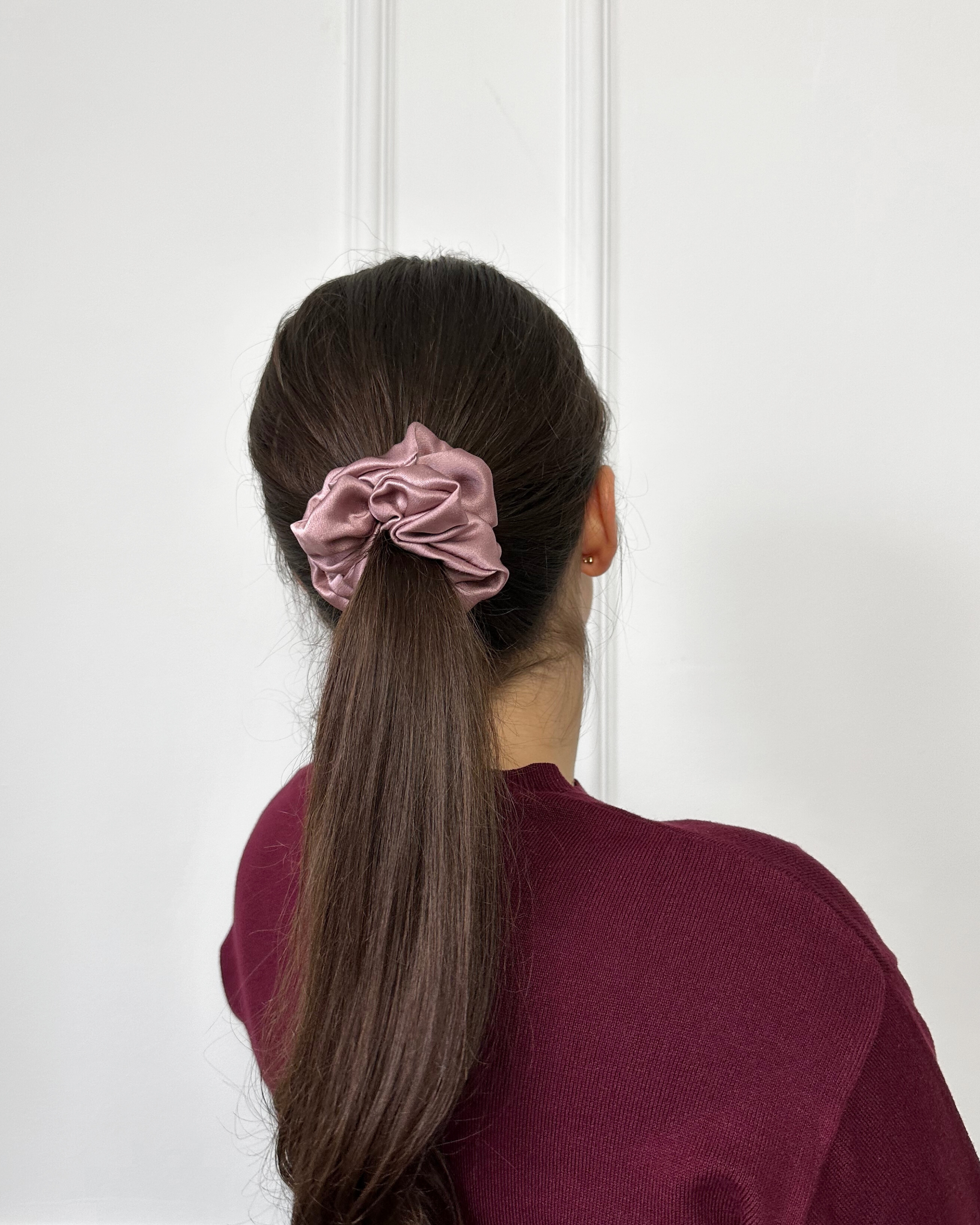 Medium Scrunchie Mauve