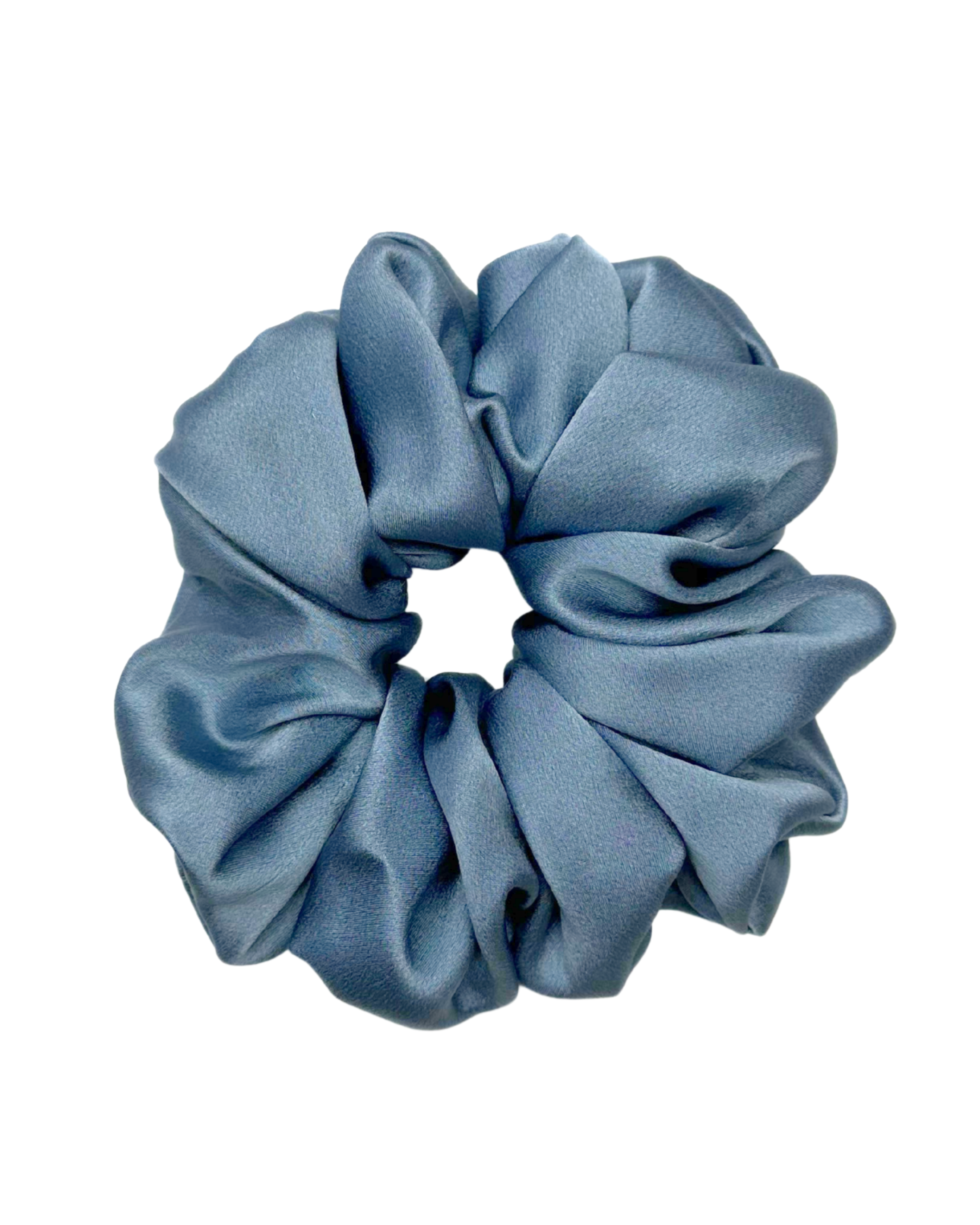 Maxi Scrunchie Steel Blue