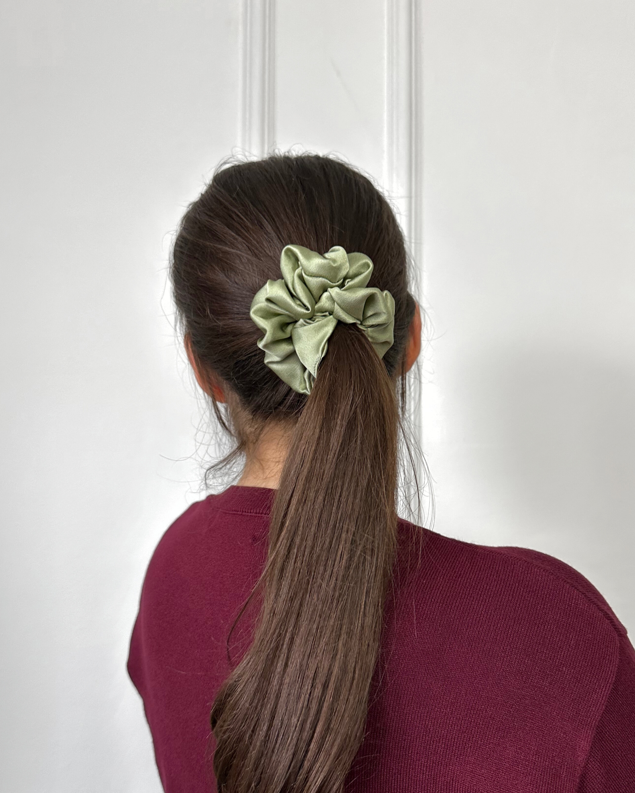 Medium Scrunchie Pistachio