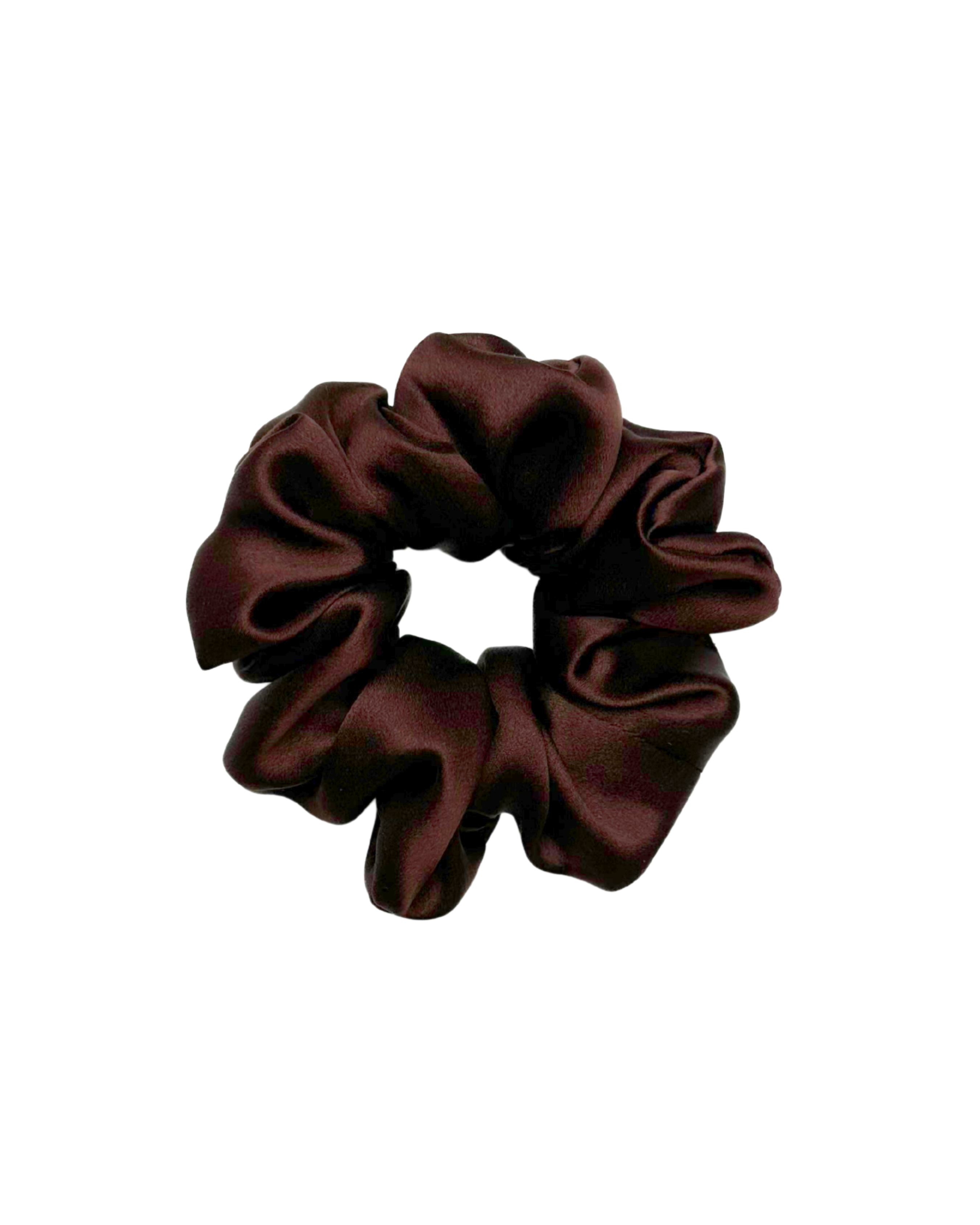 Medium Scrunchie Chocolate Brown