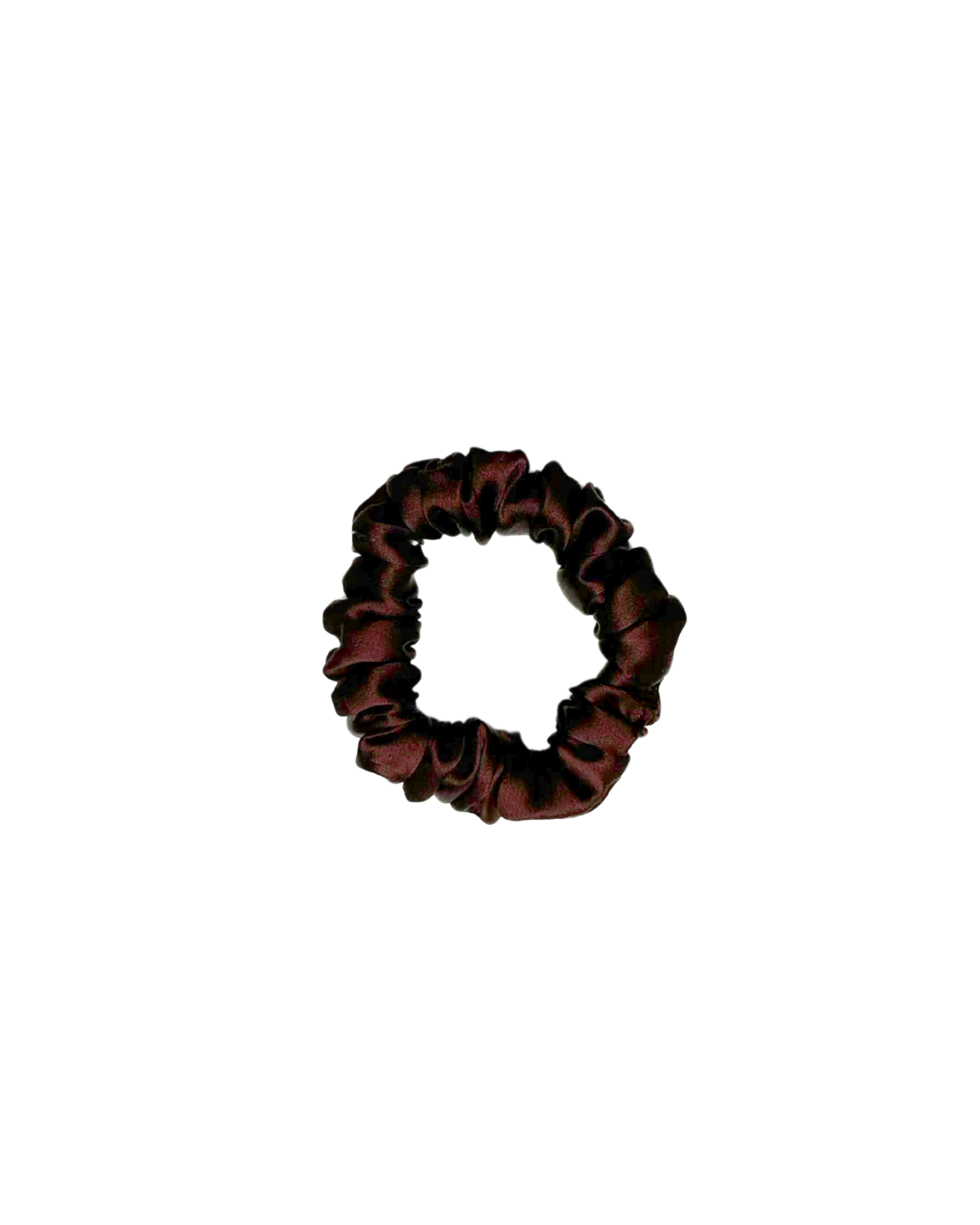 Mini Scrunchie Chocolate Brown