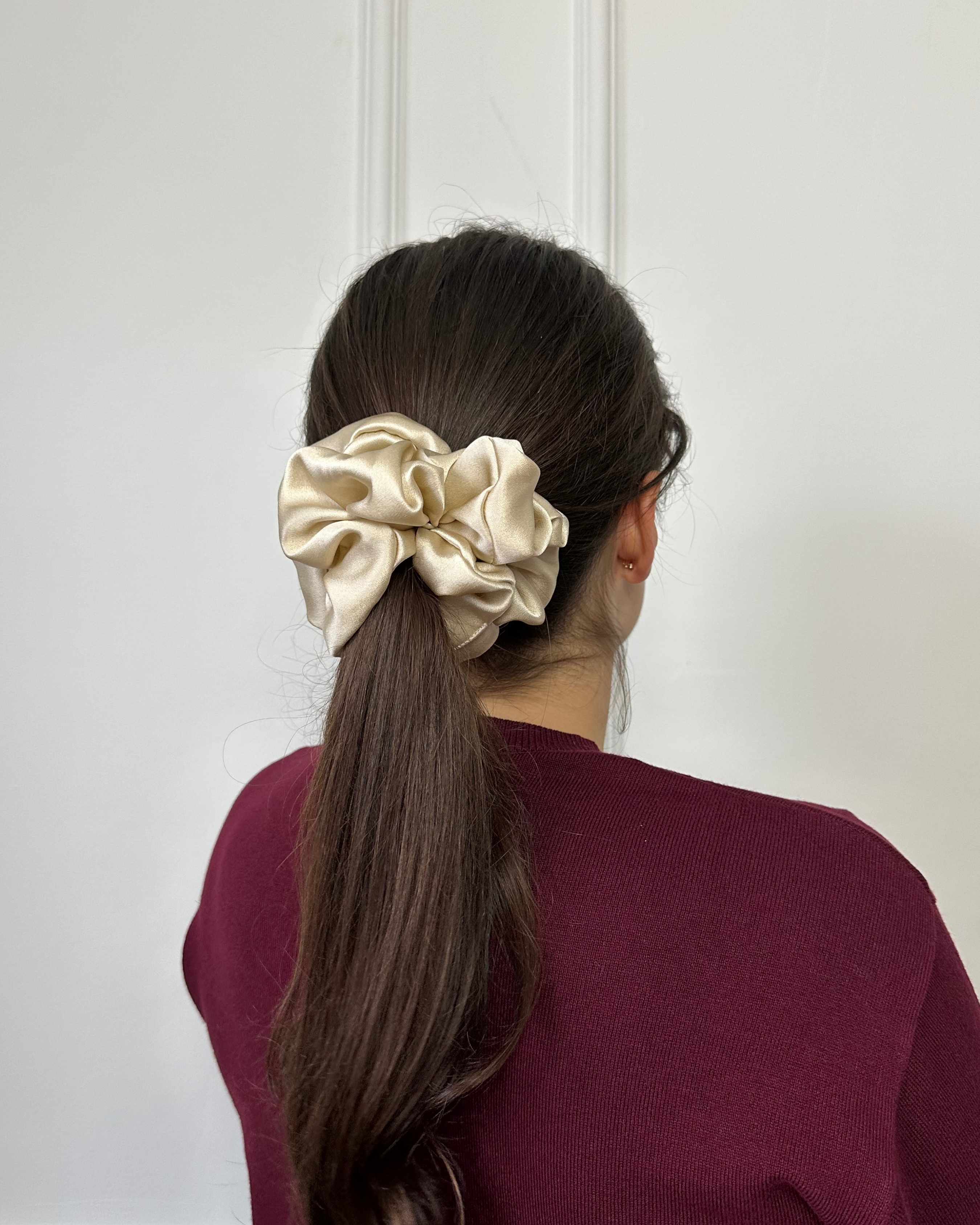 Maxi Scrunchie Champagne